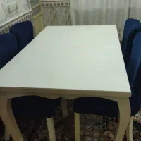 میز غذا خوری۴نفره|میز و صندلی غذاخوری|خرمشهر, |دیوار