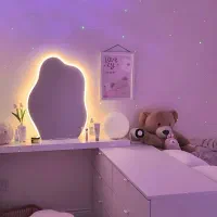 آینه شعله روشویی