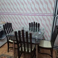 میز نهار خوری ۴نفره سالم|میز و صندلی غذاخوری|خرم‌آباد, |دیوار