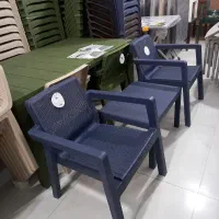 صندلی پلاستیکی دسته دارصندلی باغی کافیشاپی اداری