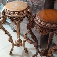 میز تلفن جا گلدانی