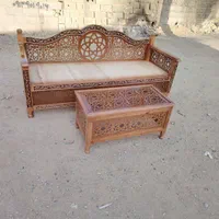 تخت سنتی مبلی مبل چهارمنبت|مبلمان خانگی و میز عسلی|خمینی‌شهر, |دیوار