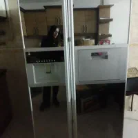 یخچال ساید  آینه ای دوو اصلی در حد نو