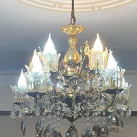 لوستر۵شاخه ۲عدد|لوستر و چراغ آویز|تهران, سبلان (لشگر)|دیوار