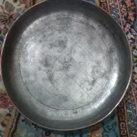 بشقاب مسی قدیمی