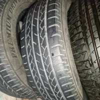 دوعدد لاستیک نو سمندو دو عدد 70درصد بدون پنچری|قطعات یدکی و لوازم جانبی|بجنورد, |دیوار