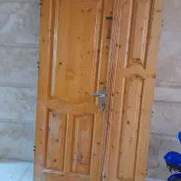 در چوبی دو لنگه  اندازه  ۱.۱۵ * ۲.۱۰