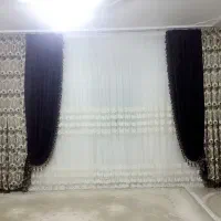پرده شیک وگلیم وتعدادی لوازم خانگی نو