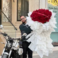 ولنتاین گل رز200 نخر رز فقط از شاخه ای ۳۵