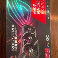 کارت گرافیک rx 6700xt rog strix