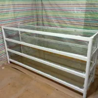 ویترین پیشخوان ۲ متری ۴ طبقه