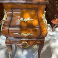 میز اباژور مازول خمره ایی برنزی