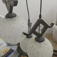 لوستر سه تایی نو|لوستر و چراغ آویز|کرمانشاه, |دیوار