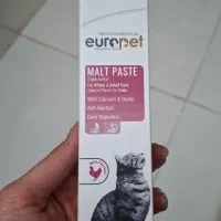 خمیر مالت گربه «یوروپت» با طعم مرغ (۱۰۰ گرم)