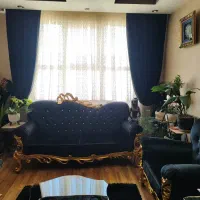 مبل استیل سلطنتی مشکی طلایی فوق العاده زیبا|مبلمان خانگی و میز عسلی|کرج, فاز ۳ گوهردشت|دیوار