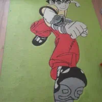 فرش فانتزی پسرانه مدل بن تن