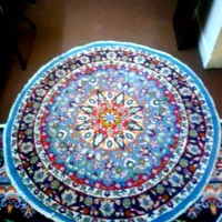 فرش گرد بزرگ