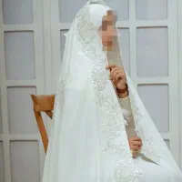 چادر جواهر دوزی عروس