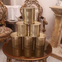 قوطی حلبی طلایی نوی نو