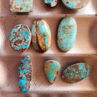 ۱۲ عدد سنگ فیروزه