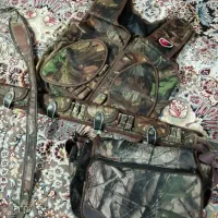 لباس کیف استتار تاکتیکال مخصوص تفنگ بادی بند جنگلی