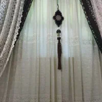 پرده عرض ۴ متر،۴ لایه|پرده، رانر، رومیزی|اهواز, کوی رمضان|دیوار