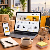 راهنمایی کنید و شریک برای راه اندازی انلاین شاپ ک