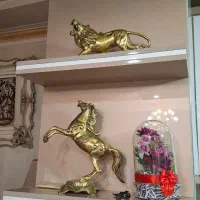 مجسم برنز شیر