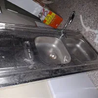 سینک ظرفشویی با شیر
