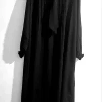 مانتو عبایی در حد  نو