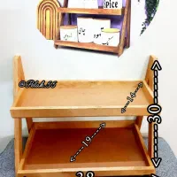 استند چوبی آشپزخونه جا ادویه شیک