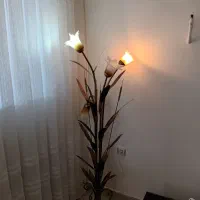 چراغ ایستاده طرح گل|لوستر و چراغ آویز|ارومیه, |دیوار