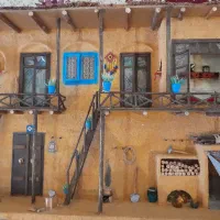 تابلو نما روستا ،کاملا کار دست .