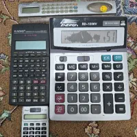 چند عدد ماشین حساب مختلف