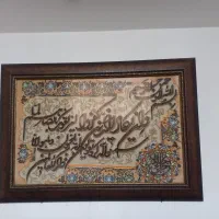 تابلو فرش ابریشمی دست بافت