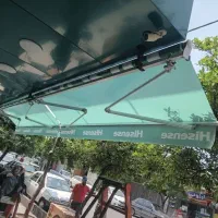 سایبان متحرک و ثابت