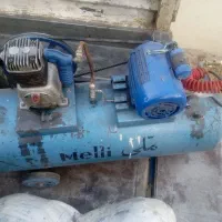 پمپ باد 150با دینام دو اسب مخزن ضخیم|ماشینآلات صنعتی|ملایر, |دیوار