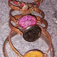 دستبند ست مسی  زنانه دخترانه  شیک و زیبا