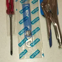 انبر قفلی ‌ آچار فرانسه . پیج گوشتی چهار سو  آکبند