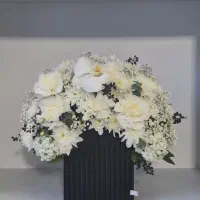 باکس گل تسلیت و عزاداری و ترحیم کد ۱۰۷۶ گلاریس