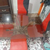 میز ناهار خوری ۴نفره نو نو|میز و صندلی غذاخوری|اقلید, |دیوار