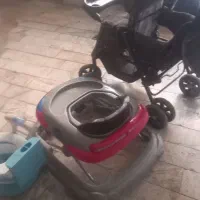 کالسکه دوقلو درحد نو|کالسکه و لوازم جانبی|محمدشهر, محمدشهر|دیوار