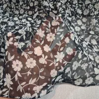 چادر مجلسی حریر دوخته شده