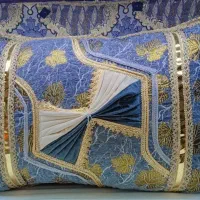 خیاطی بالش پشتی و کناره araz