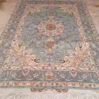 فرش چله ابریشم رنگ درباری