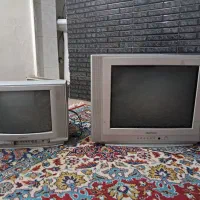 تلویزیون ۲۱ و۱۴ اینچ ایکس ویژن  وشارپ سالم|تلویزیون و پروژکتور|کرج, احدآباد|دیوار