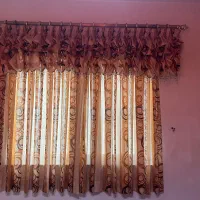 4 عدد پرده همراه با قاب|پرده، رانر، رومیزی|لنگرود, |دیوار