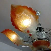 لوستر پنج شعله قدیمی و عتیقه