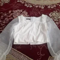 نیم تنه مجلسی سفید