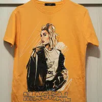 تی‌شرت (با نگین و منجوق‌دوزی)